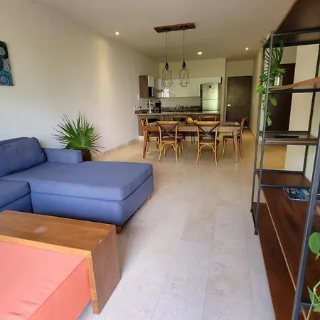 Comodo Depto. 2 Habitaciones 2 Banos Aldea Zama Tulum