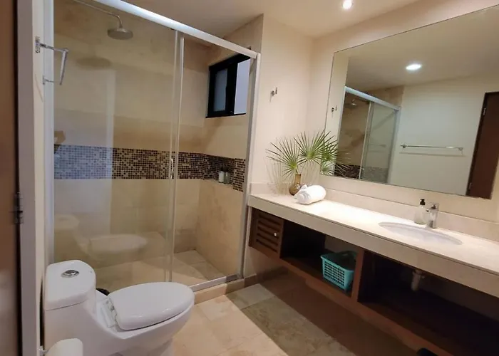 Comodo Depto. 2 2 Banos Aldea Zama Tulum Aparthotel *